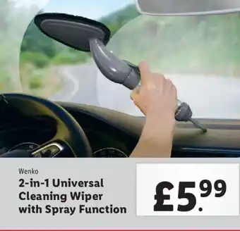 Lidl Wenko 2-in-1 Universal Cleaning Wiper with Spray Function offer
