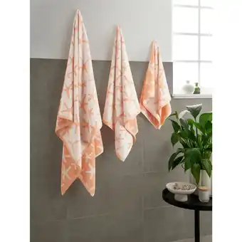 Asda George Home Peach Fish Hand Towel offer