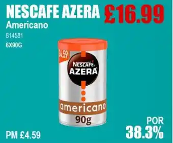 Bestway NESCAFE AZERA Americano offer