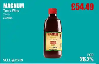 Bestway MAGNUM Tonic Wine offer