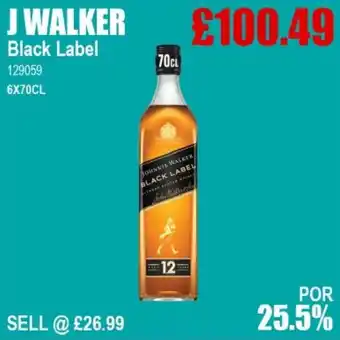 Bestway J WALKER Black Label offer