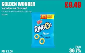 Bestway GOLDEN WONDER offer