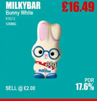 Bestway MILKYBAR Bunny White offer