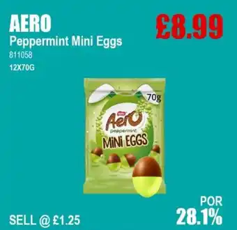 Bestway AERO Peppermint Mini Eggs offer