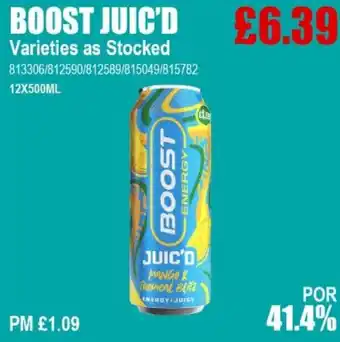 Bestway BOOST JUIC’D offer