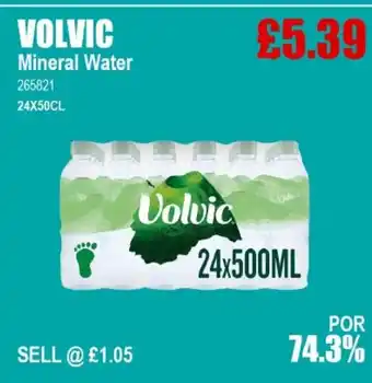 Bestway VOLVIC Mineral Water offer