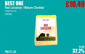 Bestway BEST ONE Red Leicester / Mature Cheddar offer