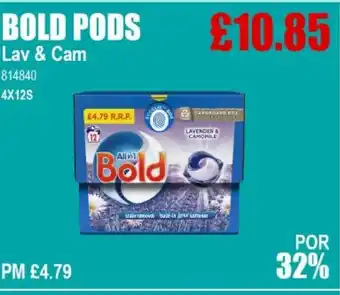 BOLD PODS Lav & Cam