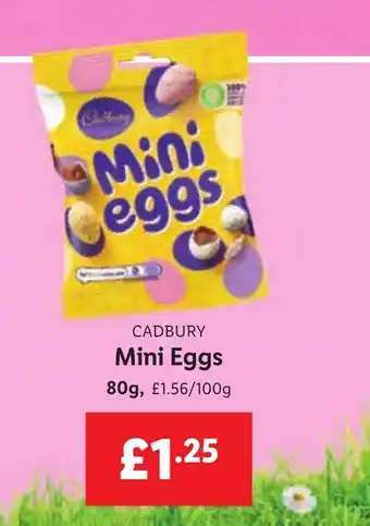 Lidl CADBURY Mini Eggs offer