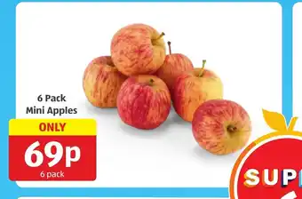 Aldi 6 Pack Mini Apples offer