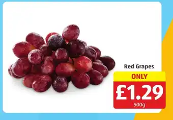 Aldi Red Grapes offer