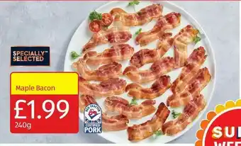 Aldi Maple Bacon offer