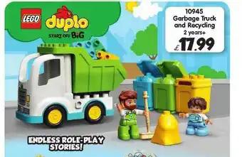 Toymaster Garbage Truck And Recycling offer