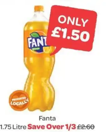 Spar Fanta 1.75 Litre offer