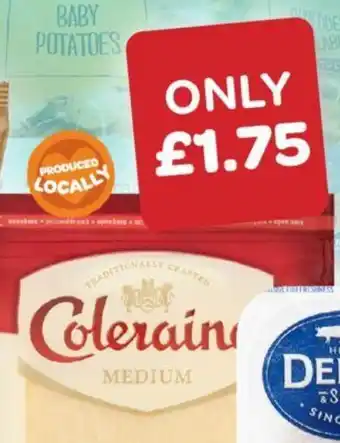 Spar Coleraine Block Cheese 200g offer