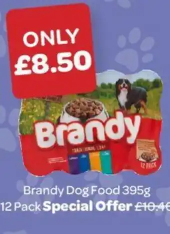Brandy Dog Food 395g 12 Pack