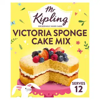 Asda Mr Kipling Victoria Sponge Cake Mix 400g offer