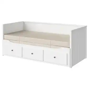 IKEA Hemnes Day-bed w 3 drawers/2 mattresses, white/vannareid firm, 80x200 cm offer