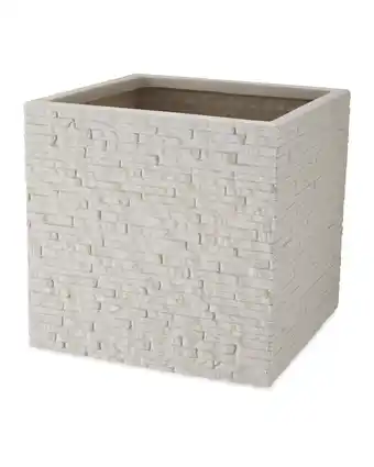 Aldi Slate Effect Medium Stone Planter offer