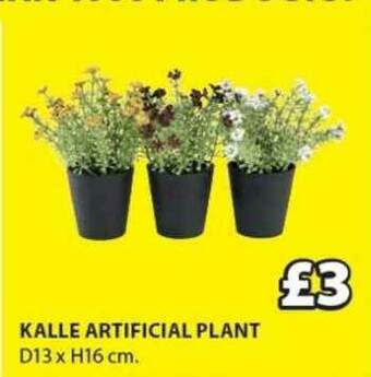 JYSK Kalle Artificial Plant offer