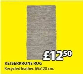 JYSK Kejserkrone Rug offer