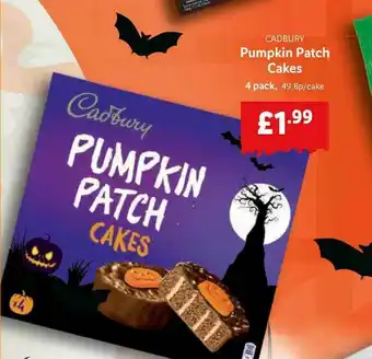 Lidl Cadbury Pumpin Patch Cakes offer