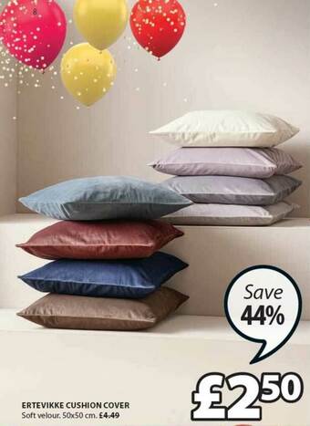 JYSK Ertevikke Cushion Cover offer