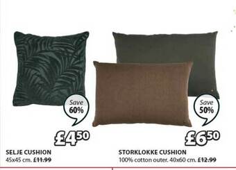 JYSK Selje Cushion offer