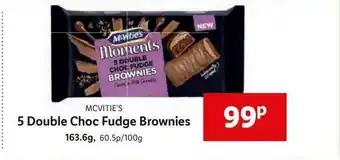 Lidl Mcvitie's 5 Double Choc Fudge Brownies offer