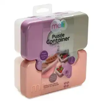 Asda Melii 3 Puzzle Container offer