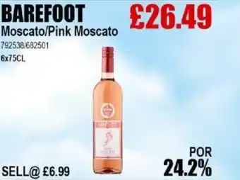 Bestway BAREFOOT Moscato/Pink Moscato offer