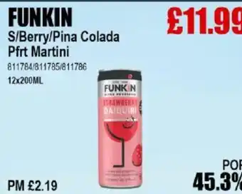 Bestway FUNKIN S/Berry/Pina Colada Pfrt Martini offer