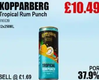 Bestway KOPPARBERG Tropical Rum Punch offer
