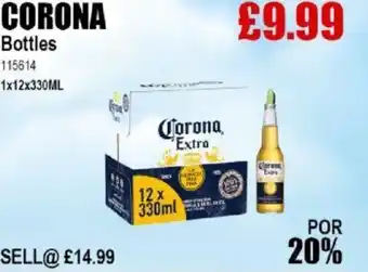 Bestway CORONA Bottles offer