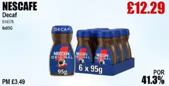 Bestway NESCAFE Decaf offer