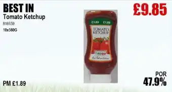 Bestway BEST IN Tomato Ketchup offer