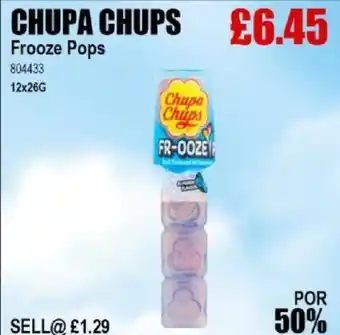 Bestway CHUPA CHUPS Frooze Pops offer