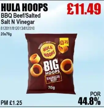 Bestway HULA HOOPS BBQ Beef/Salted Salt N Vinegar offer