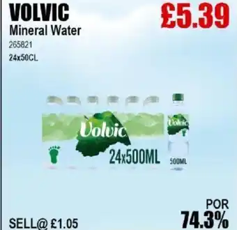 Bestway VOLVIC Mineral Water offer