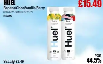 Bestway HUEL Banana/Choc/Vanilla/Berry offer
