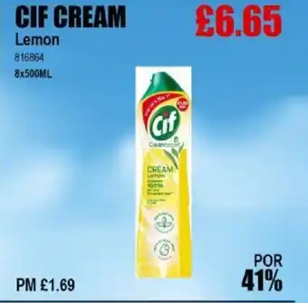Bestway CIF CREAM Lemon offer