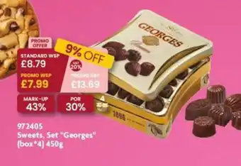 Monolith Sweets, Set "Georges" (box*4) 450g offer