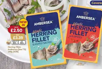 Monolith Herring Fillet, Ambersea (box*13) 240g (SOB) offer