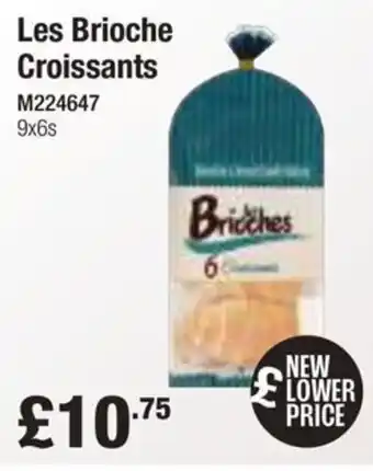 Booker Wholesale Les Brioche Croissants offer