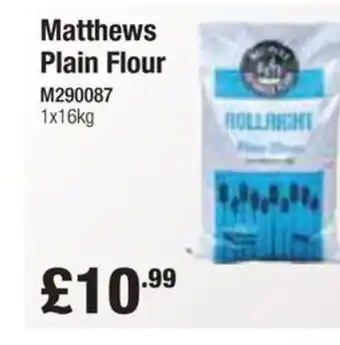 Booker Wholesale Matthews Plain Flour offer