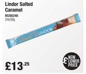 Booker Wholesale Lindor Salted Caramel offer