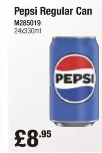 Booker Wholesale Pepsi Regular Can offer