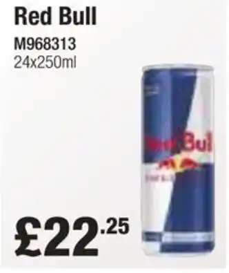 Booker Wholesale Red Bull offer