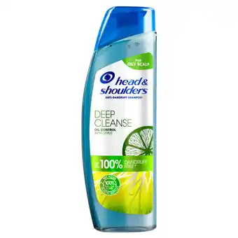 Asda Head & Shoulders Deep Cleanse Oil Control Anti-Dandruff Shampoo - 300ml offer