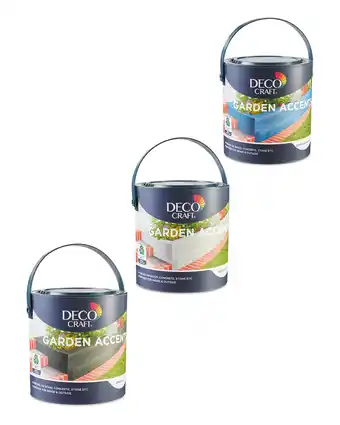 Aldi Deco Craft Garden Accents Paints offer